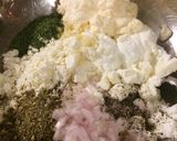 A picture of step 1 of Creamy Feta Greek Salad Dressing.
