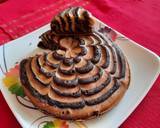 Biscuit Marble cake/ Eggless Marble cake without oven recipe step 4 photo
