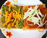 A picture of step 6 of Spinach & Veggie stuffed Momo Sandwich.