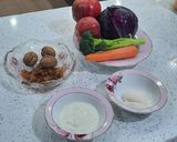 عکس مرحله 1 از دستور سالاد کلم بروکلی