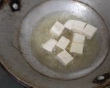 A picture of step 1 of Fennel paneer.