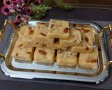 A picture of step 7 of Coconut Burfi.