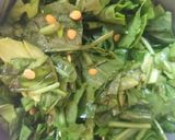 A picture of step 2 of Palak Dal.