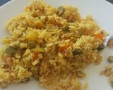 A picture of step 6 of Vegetable Pulao.