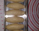 Foto langkah ke 8 dari resep Roti Tawar & Roti Sobek Tanpa Telur / Eggless Lembuuuut.