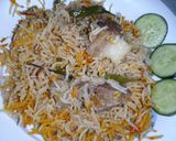 A picture of step 9 of Yakhni Beef Biryani.