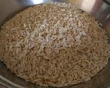 A picture of step 1 of Poha laddu.