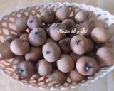 Hình bước làm 1 của món RAU CÂU nhãn tươi