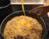 Une image de l'étape 12 de Pâtes Carbonara - Bacon et Champignons.