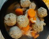 Meatball, Carrot, and Onion Soup recipe step 7 photo