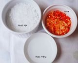 Hình bước làm 1 của món Cá CƠM muối thính