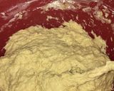 A picture of step 7 of SOFT NO KNEAD DINNER ROLLS #ChristmasBaking.