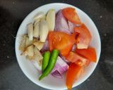 A picture of step 5 of Lauki kofta.