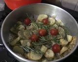 A picture of step 1 of Bbq Spare Ribs with potatoes And Cherry Tomatoes.