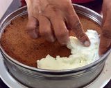 A picture of step 3 of Ice Cream Cake.