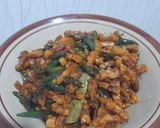 Foto langkah ke 6 dari resep Oseng Tempe Lombok Ijo.