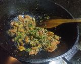 A picture of step 5 of Methi Gajar.