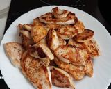 Tejszínes-gombás pulykamedalion recept fázis 1 fotója