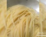 A picture of step 1 of Italian chicken spaghetti Indian style.
