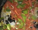 A picture of step 5 of Chicken Chowmein 😋.