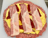 Foto del paso 3 de la receta: Pastel de carne para Navidad 🎄🎁