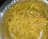 A picture of step 1 of Onion pakora.