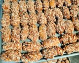 Foto langkah ke 8 dari resep Kuker Biji korna wijen #Dapur fitri.