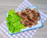 Hình bước làm 5 của món Thịt bò cuộn nấm kim châm