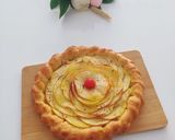 Une image de l'étape 6 de Tarte aux pommes/camembert.
