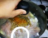 A picture of step 4 of Chicken shami kabab.