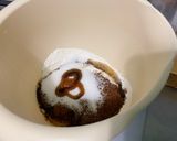 Une image de l'étape 5 de Gâteau bicouche croustillant fondant aux pommes et amandes.