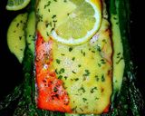 A picture of step 11 of Mike's EZ Baked Salmon & Asparagus W/ Hollandaise.
