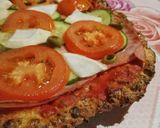 Diétás túrópizza recept fázis 4 fotója