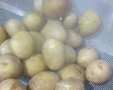 A picture of step 2 of Kashmiri Dum Aloo.