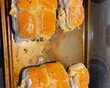 A picture of step 4 of Chicken Bacon ranch sliders.