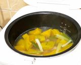 南瓜排骨鍋的食譜步驟4照片