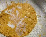 A picture of step 4 of Magaj Laddu.