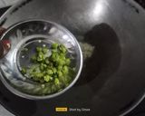 A picture of step 4 of Maharashtrian Phodnicha Masala Bhat.