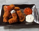Foto langkah ke 5 dari resep Chicken Nugget keju.