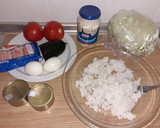 Foto del paso 1 de la receta: Ensalada de arroz a mi manera