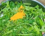 A picture of step 6 of Dhaba style Baingan Masala.