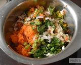 A picture of step 4 of Mixed vegetable vada (barra) recipe.