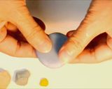 A picture of step 2 of Nerikiri Wagashi: Party cake.