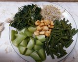 Foto langkah ke 1 dari resep Pecel Sayuran.
