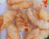 Hình bước làm 1 của món Canh bóng bì gan heo