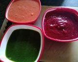 A picture of step 5 of Rangeen stuff pooran poli.