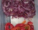 Foto del paso 4 de la receta: Pizza de Morrón Asado y Fugazzeta