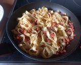 Foto del paso 4 de la receta 323. Tagliatelle con chorizo
