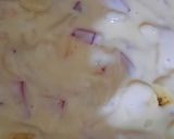 A picture of step 6 of Fruit trifle.