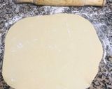 A picture of step 3 of Bun rolls#weeklyjikonichallenge.